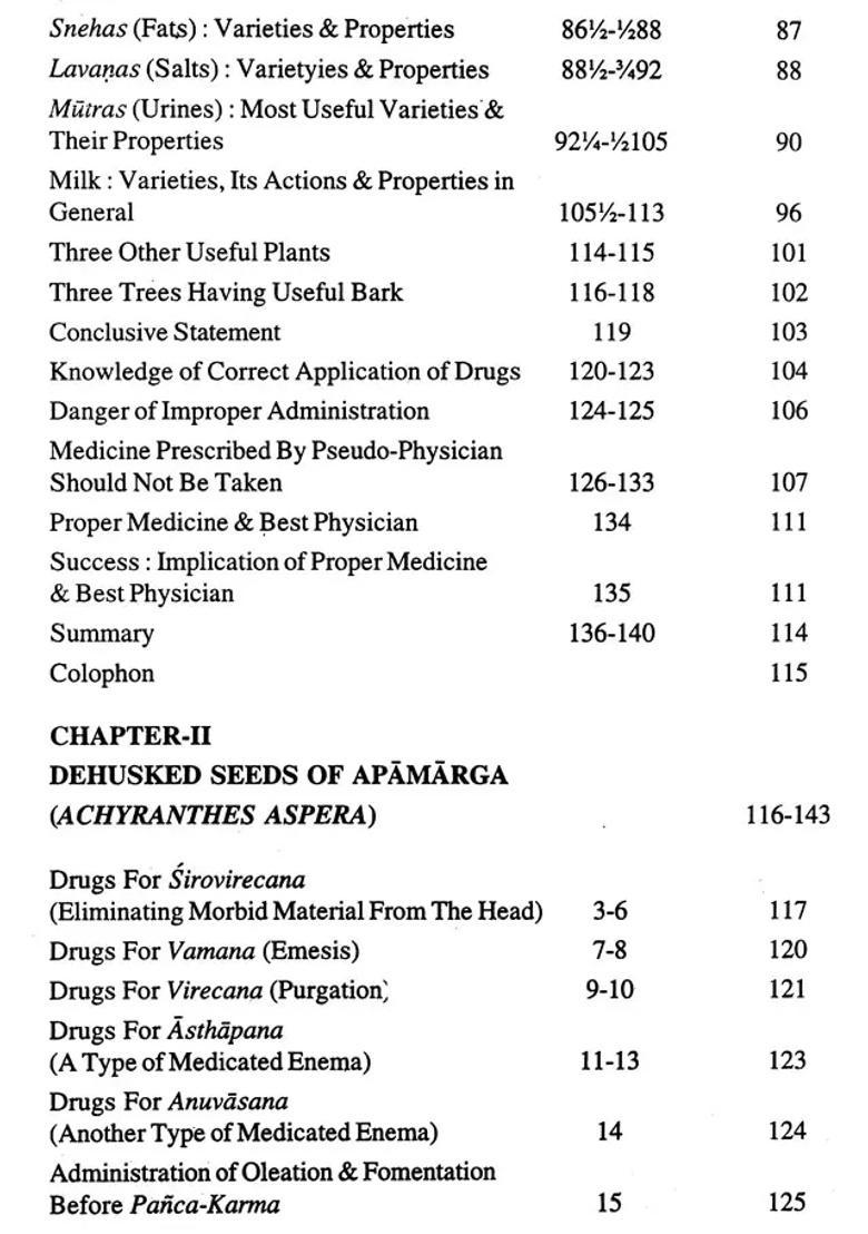 The Caraka Samhita (Vol-1) - Indya