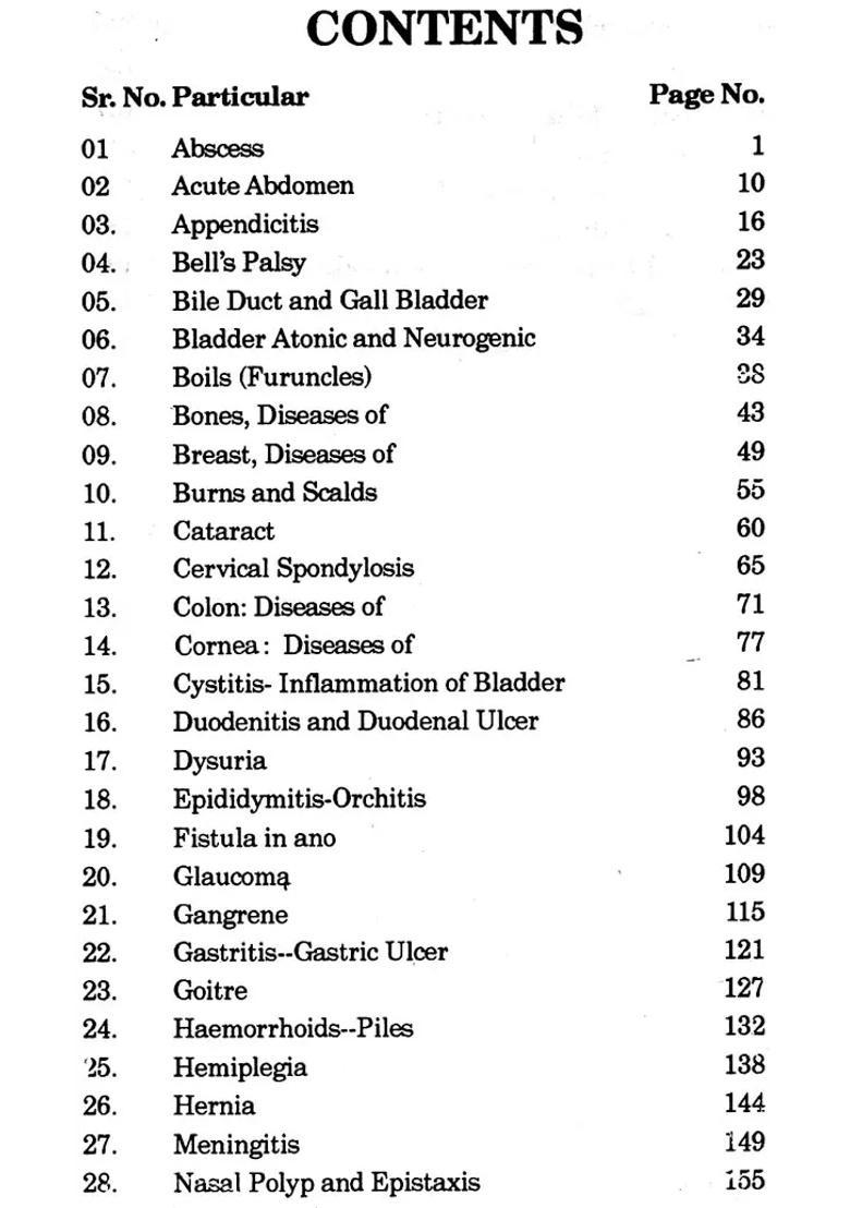 Surgery and Homoeopathic Therapeutics - Indya