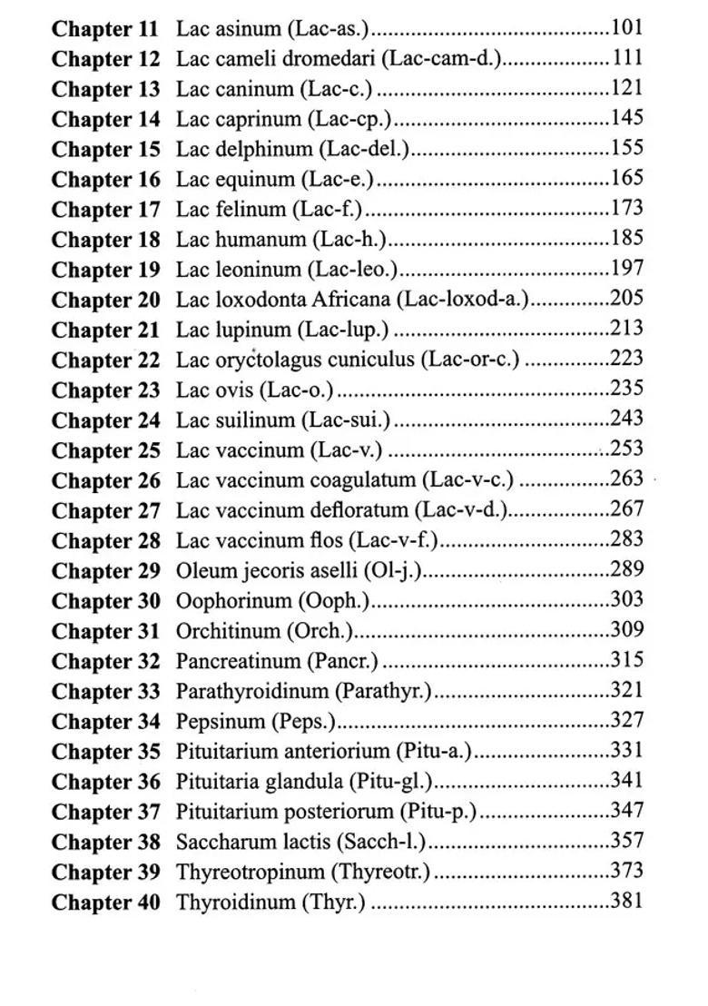 Homoeopathic Materia Medica of Sarcodes - Indya
