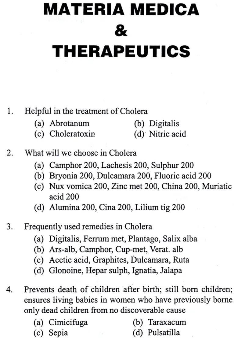 4000 MCQs in Homoeopathy (For UPSC, PSC MD Entrance Examinations) - Indya