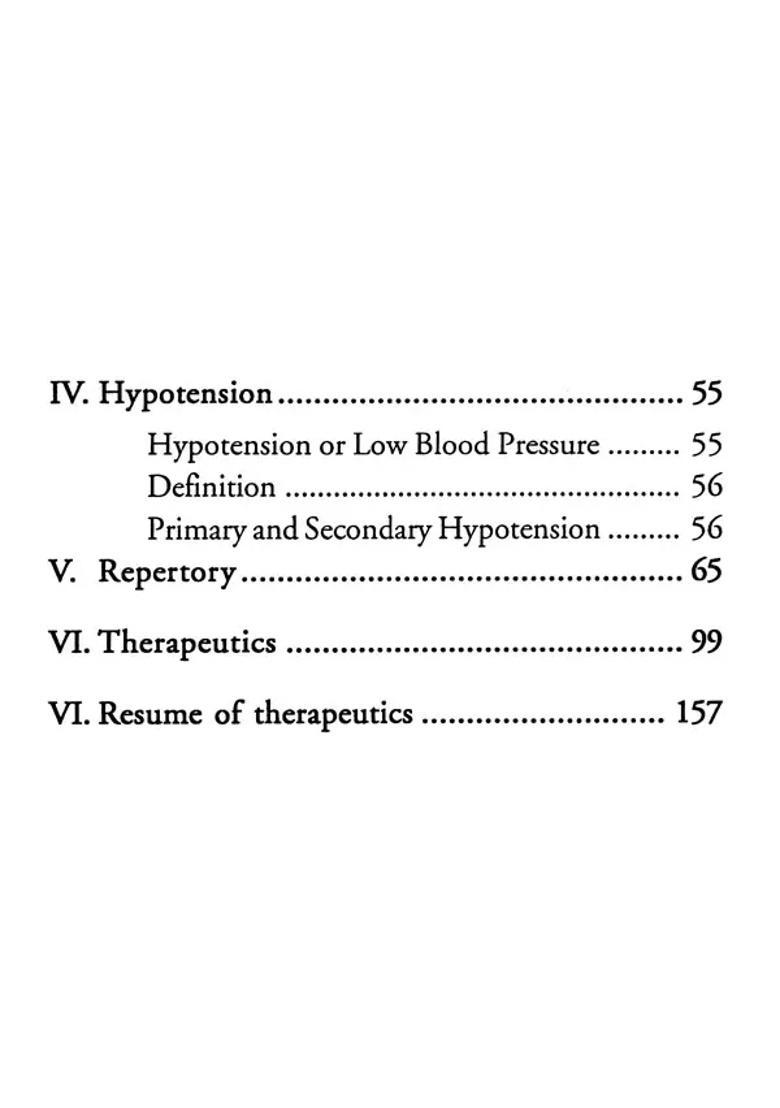 Blood Pressure (Etiology and Homeopathic Management) - Indya