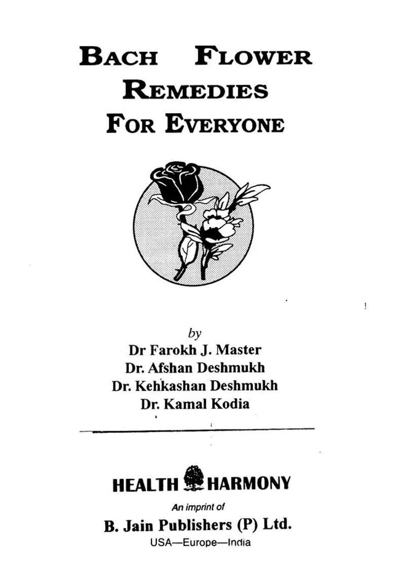 Bach Flower Remedies for Everyone - Indya