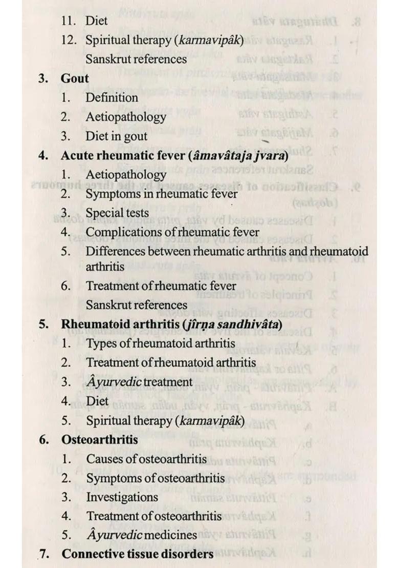 Rheumatism Ayurvedic and Modern Concept - Indya