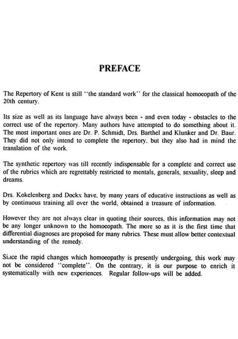 Kents Comparative Repertory of The Homoeopathic Materia Medica (With Overview Mind Section) - Indya