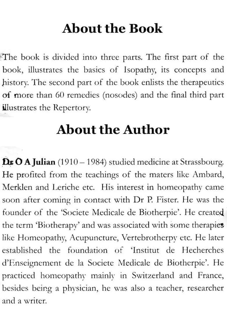 Julians Materia Medica of Nosodes with Repertory - Indya