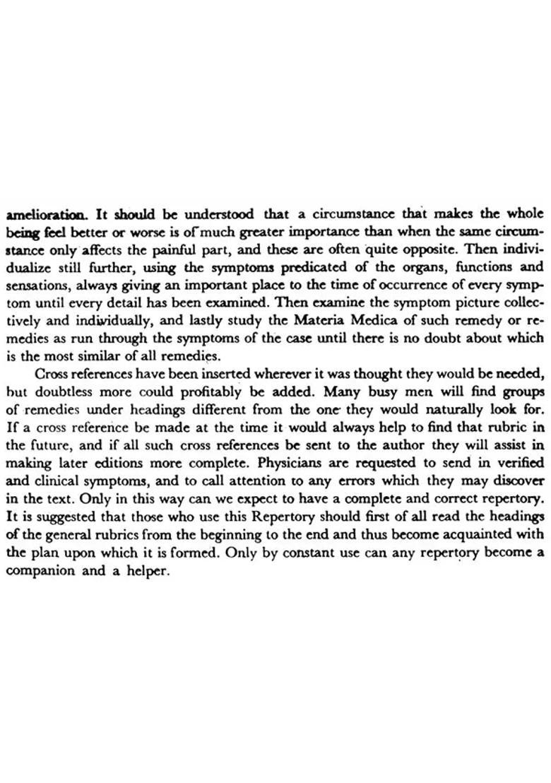 Repertory of the Homoeopoathic Materia Medica - Indya