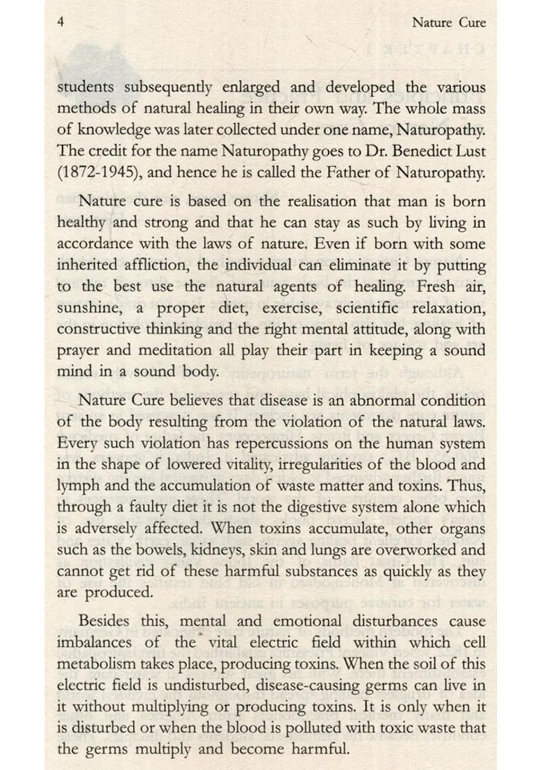 Nature Cure (The most comprehensive family guide to health, the natural way) - Indya