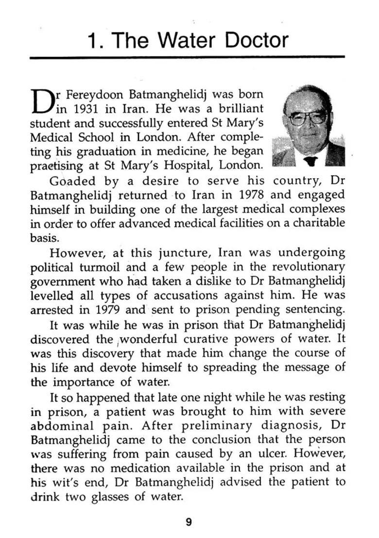 Water A Miracle Therapy - Indya