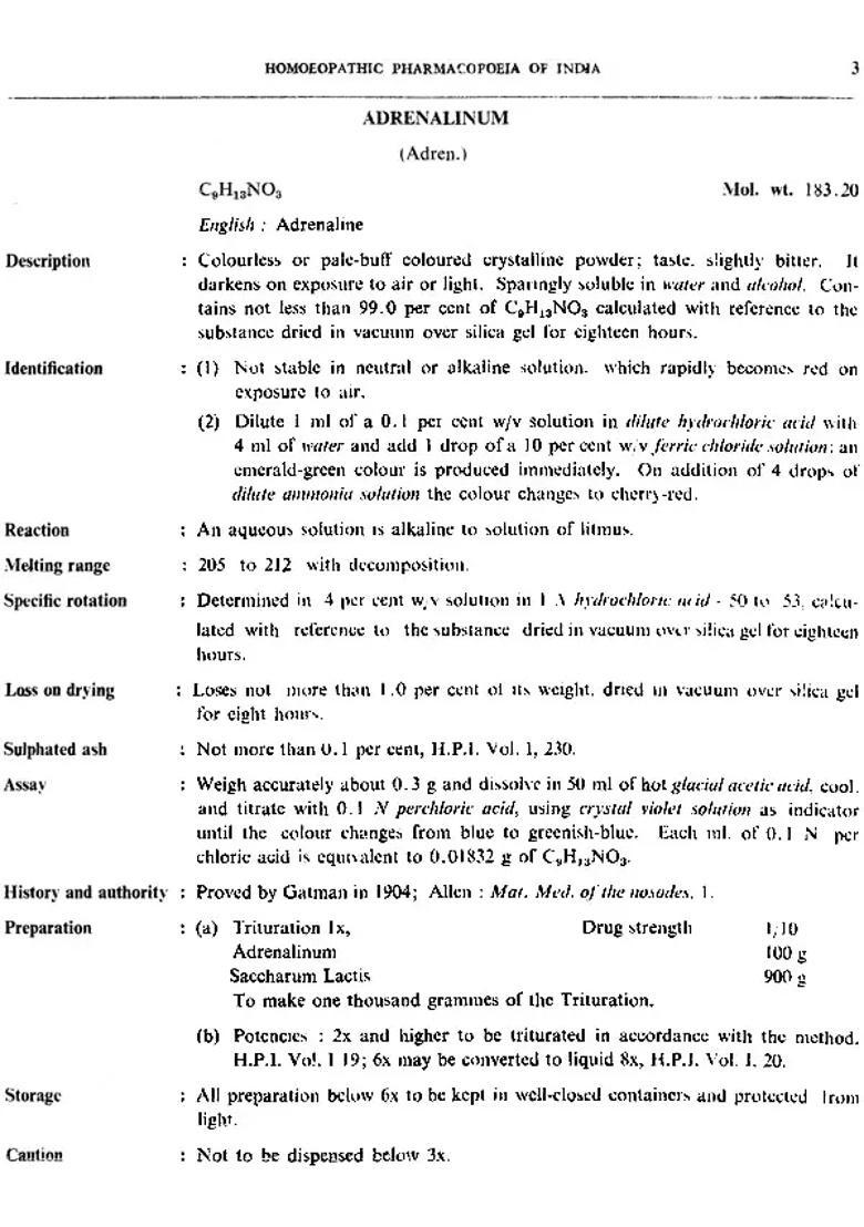 Homoeopathic Pharmacopoeia of India - (PDH-58 Vol-VI An Old and Rare Book) - Indya