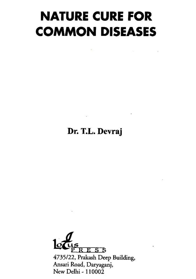 Nature Cure for Common Diseases - Indya