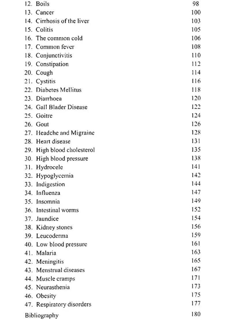 Nature Cure for Common Diseases - Indya
