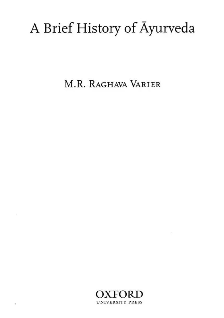 A Brief History of Ayurveda - Indya