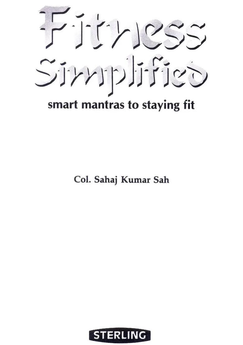 Fitness Simplified Smart Mantras to Staying Fit - Indya