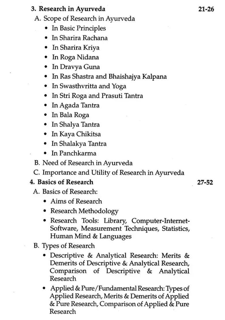 Research Methodology and Medical Statistics in Ayurveda - Indya