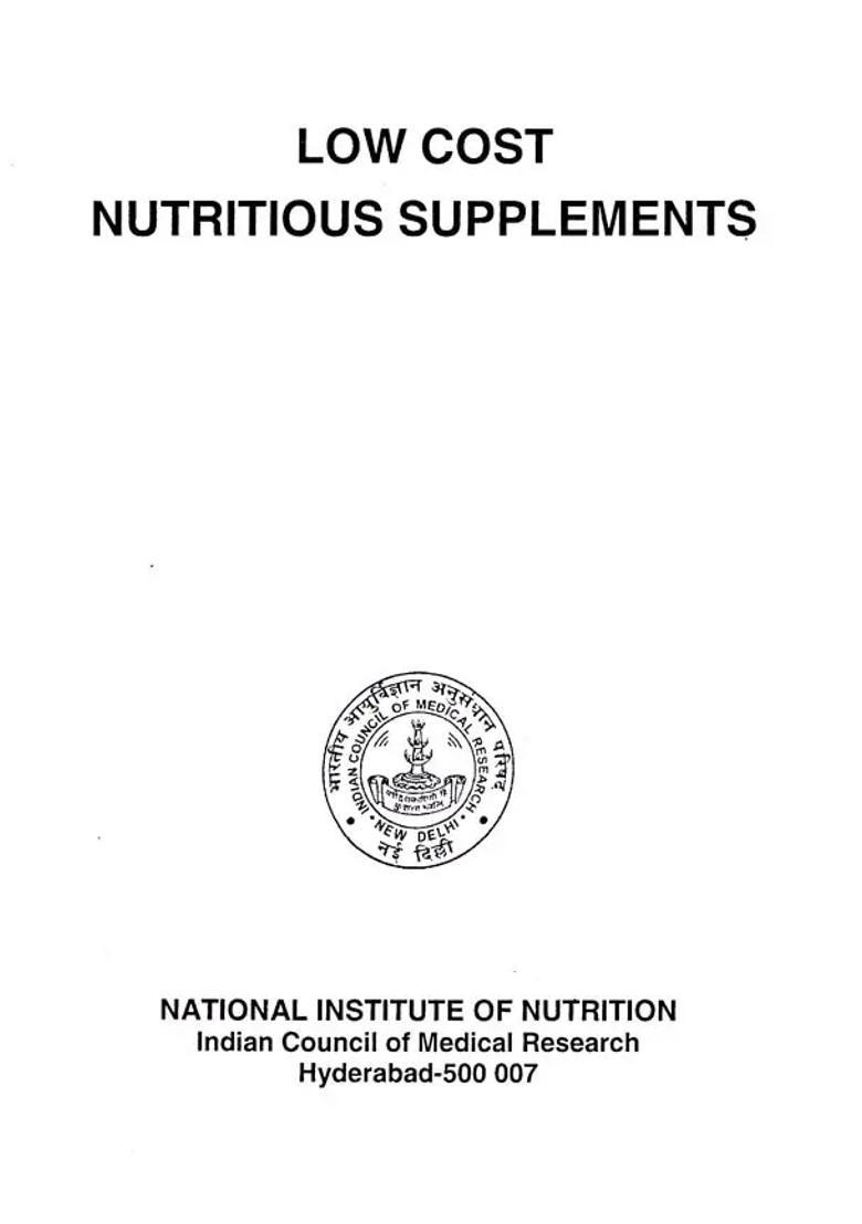 Low Cost Nutritious Supplements - Indya