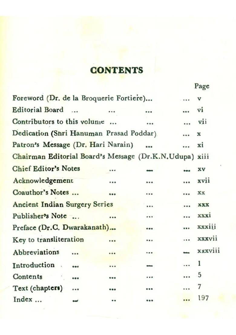 Paediatric Gynaecological Considerations Aphorisms in Ancient Indian Surgery- Based on Chapters 27-38 63-66 of Uttara-Tantra Susruta Samhita Part-9 (An Old and Rare Book) - Indya