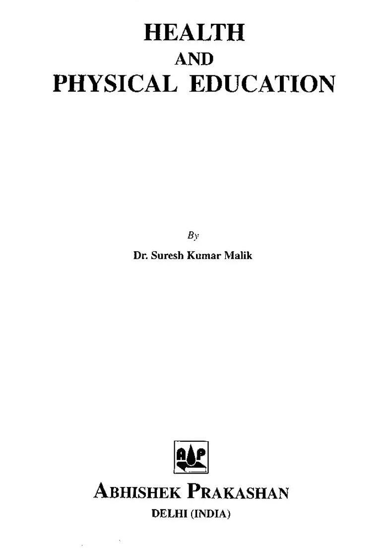 Health and Physical Education - Indya
