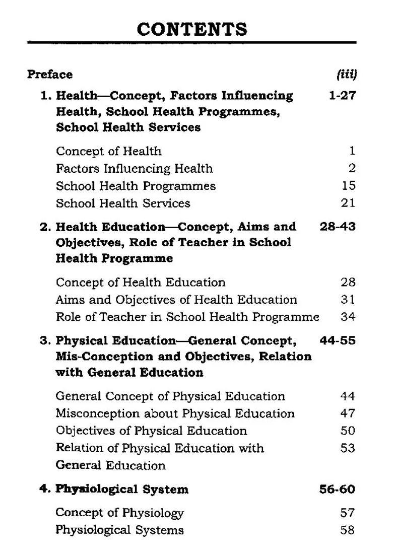 Health and Physical Education - Indya