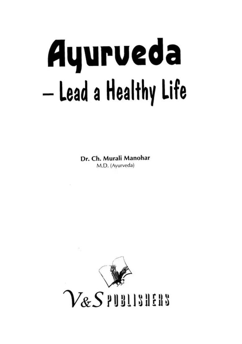 Ayurveda- Lead a Healthy Life - Indya