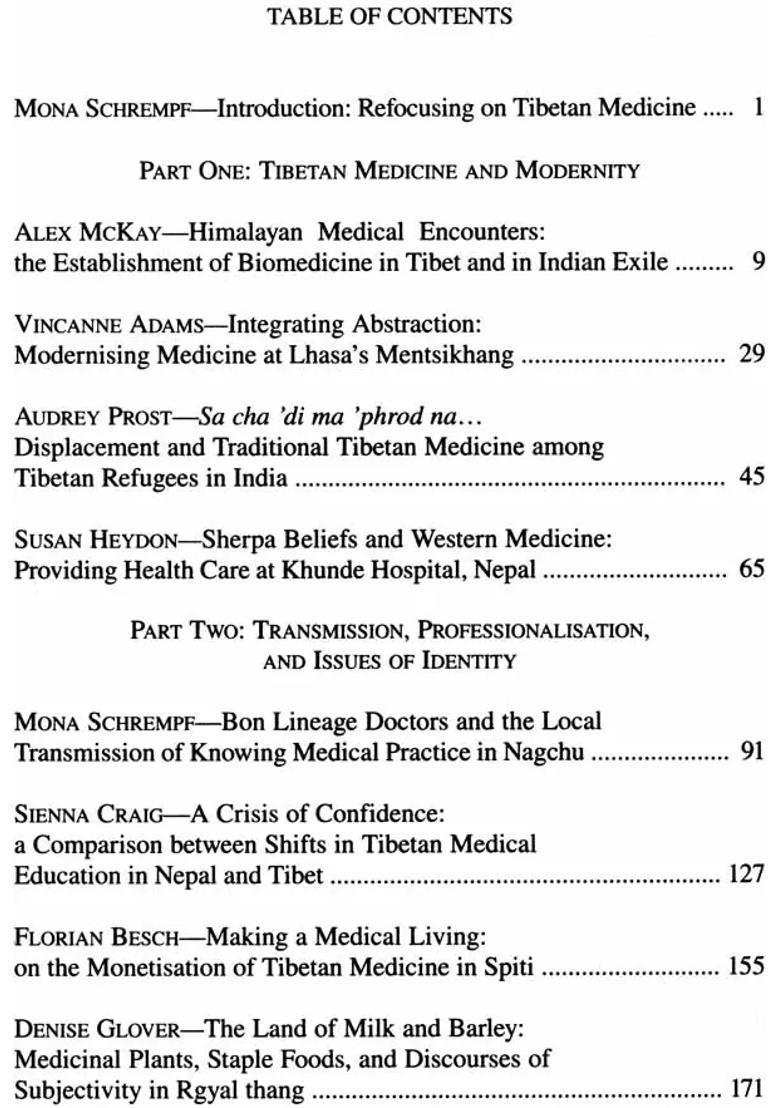 Soundings in Tibetan Medicine - Indya