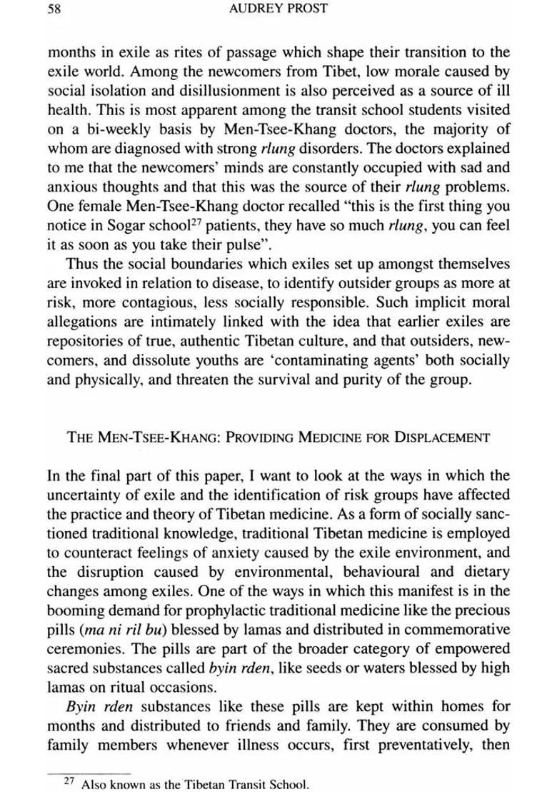 Soundings in Tibetan Medicine - Indya