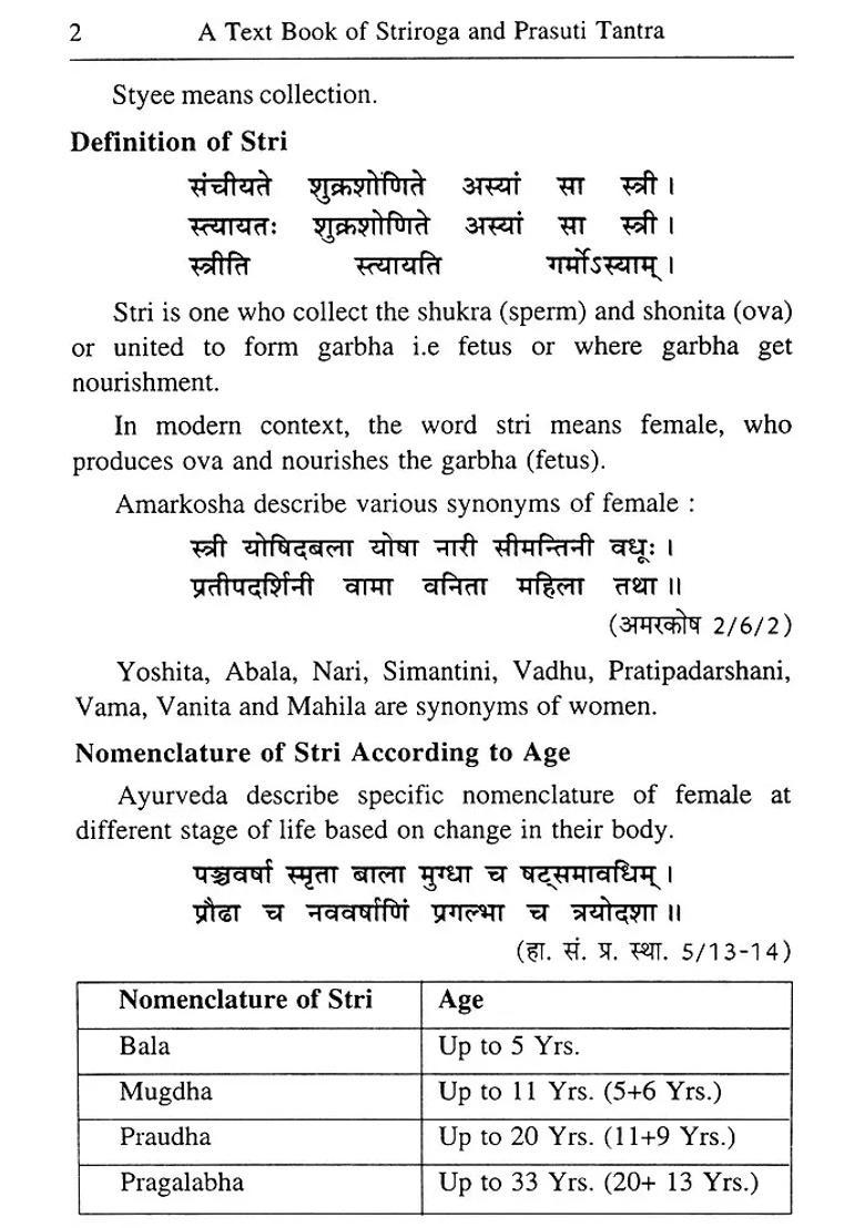 A Text Book Of Stri Roga and Prasuti Tantra - Indya