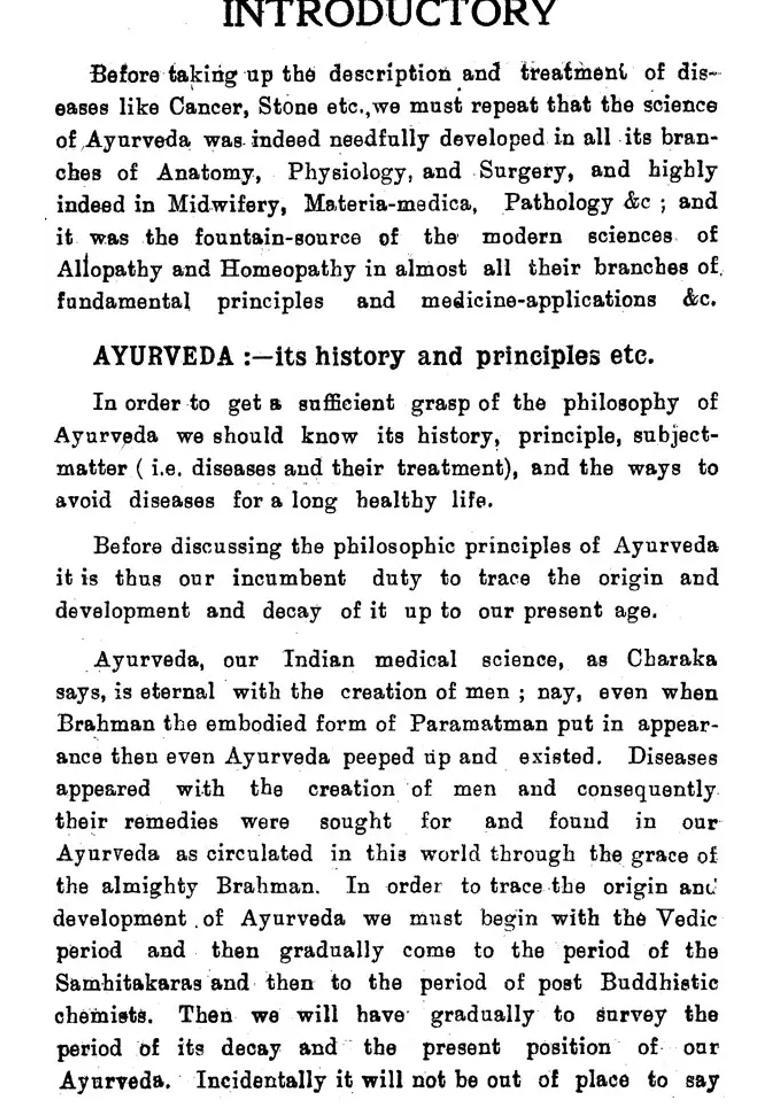 Philosophy of Ayurveda with Practical Medicines on Stone, Asthma, Cancer, Phthisis Beri-Beri, Pox, Plague Etc - Indya