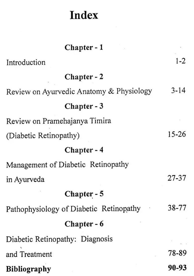 Diabetic Retinopathy (Integration Of Ayurveda Modern Perspective) - Indya