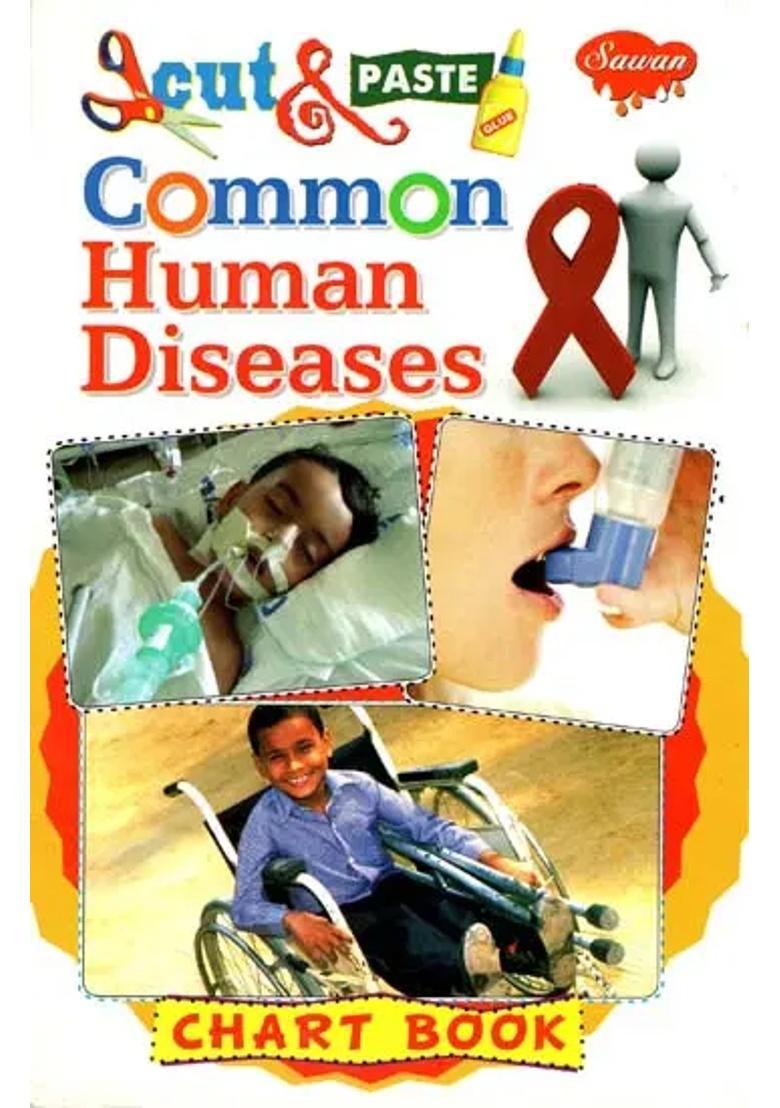Cut Paste Common Human Diseases (Chart Book) - Indya