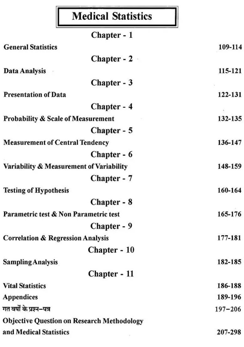 Research Methodology and Medical Statistics For Ayurvedic Student - Indya