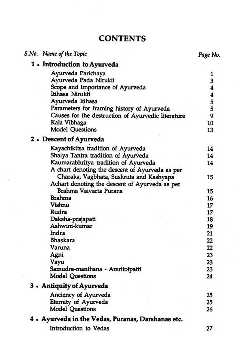 A Text Book of History Ayurveda - Indya