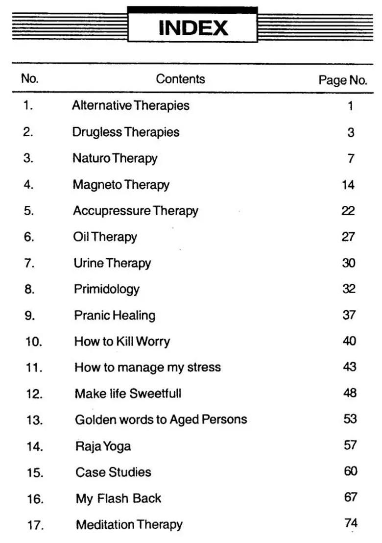 Alternative Therapies - Positive Health - Indya
