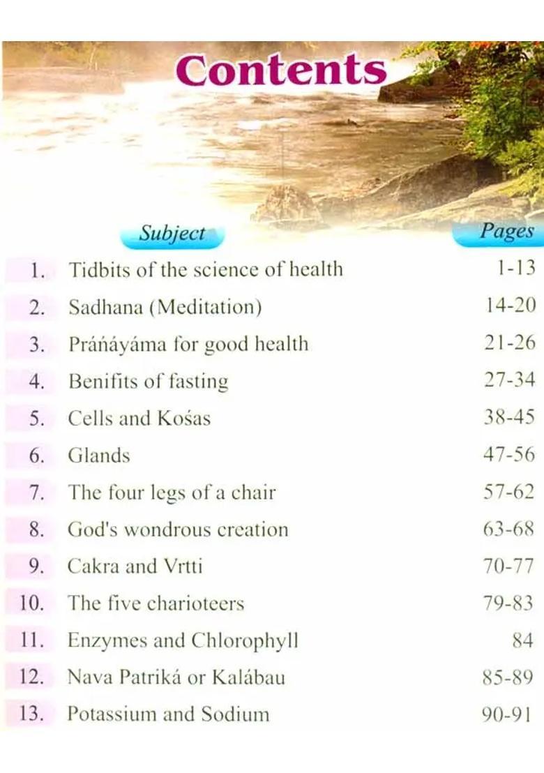 The Science of Health - Indya