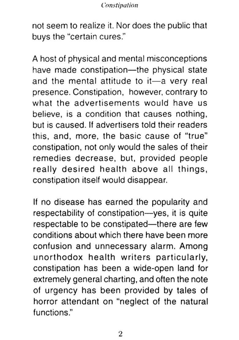 Constipation- Its Prevention and Natural Cure - Indya