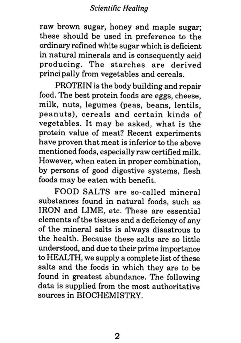 Scientific Healing with Foods, Minerals Colors - Indya