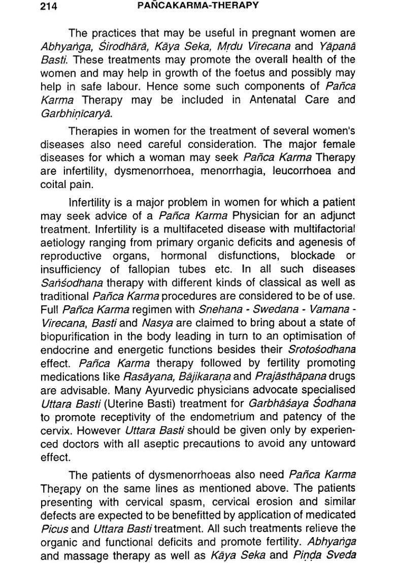 Panca Karma Therapy (Ancient Classical Concepts, Traditional Practices, Recent Advances and Guidelines of Standard Practice) - Indya