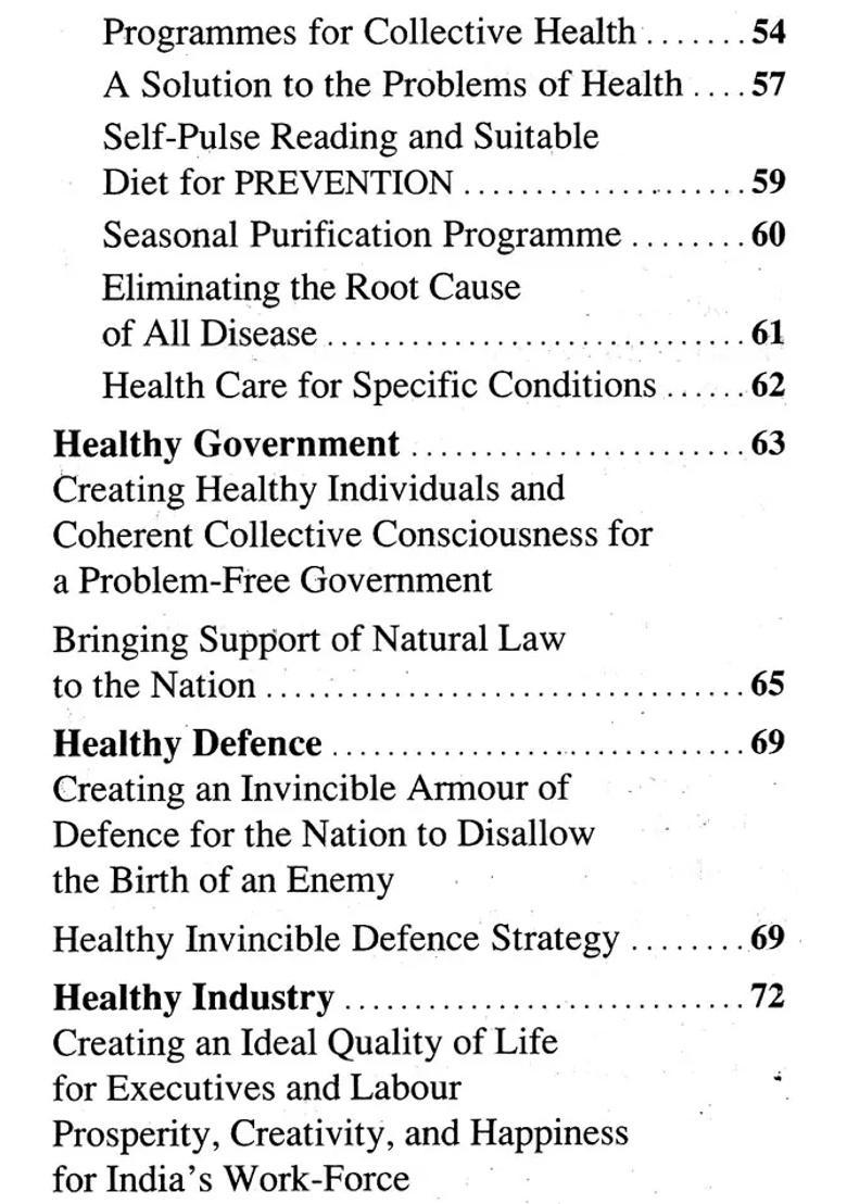 Maharishi Forum of Natural Law and National for Doctors (Perfect Health Everyone Disease-Free Society) - Indya