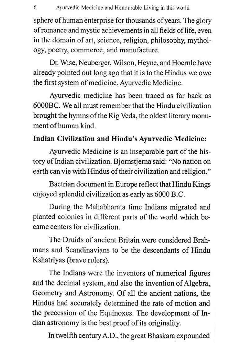 Ayurvedic Medicine and Honourable Living in This World - Indya