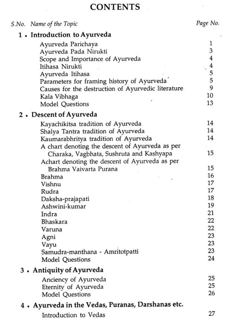 A Text Book of History Ayurveda - Indya
