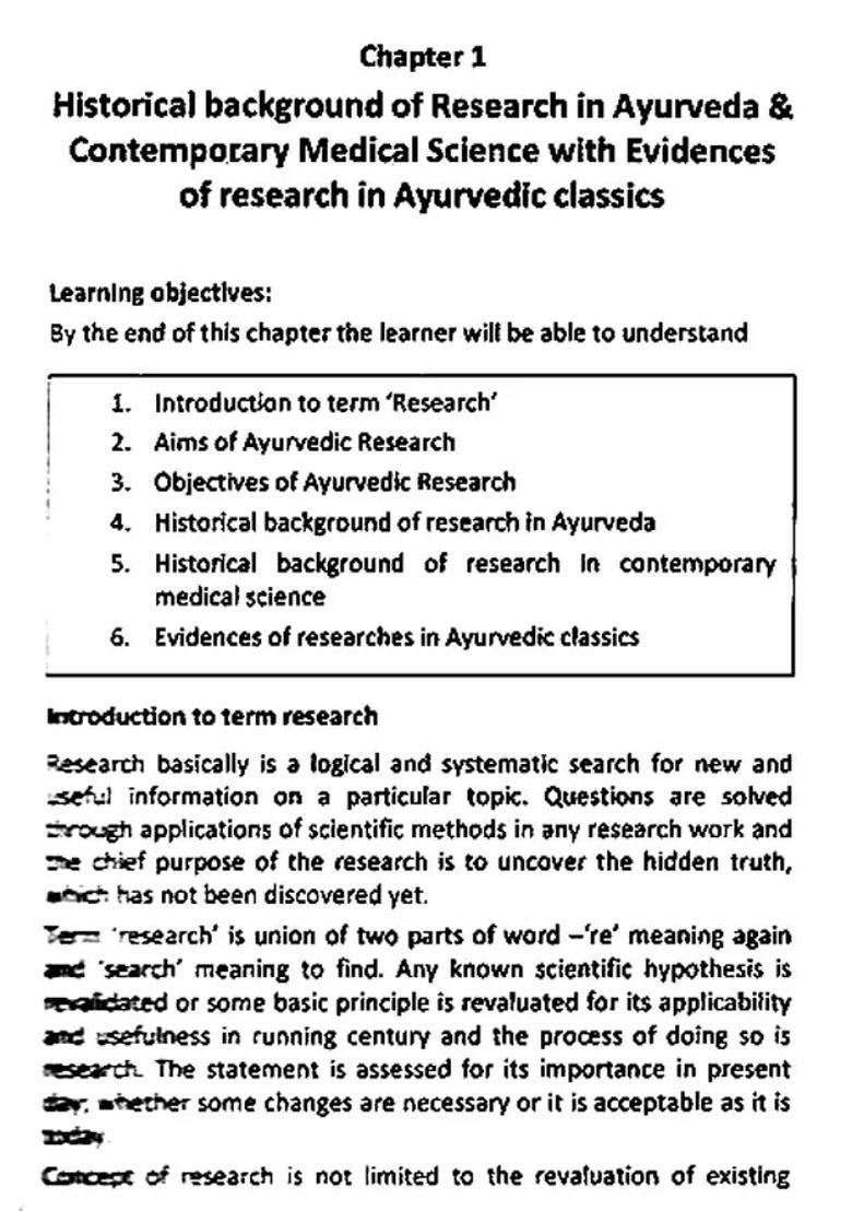 Research Methodology and Medical Statistics - Indya