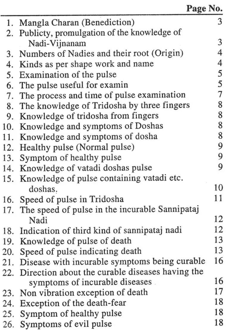Nadi Vijnana (Science of the Pulse) - Indya