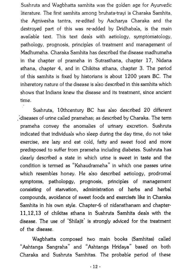 Diabetes Mellitus in Indian Medicine - Indya