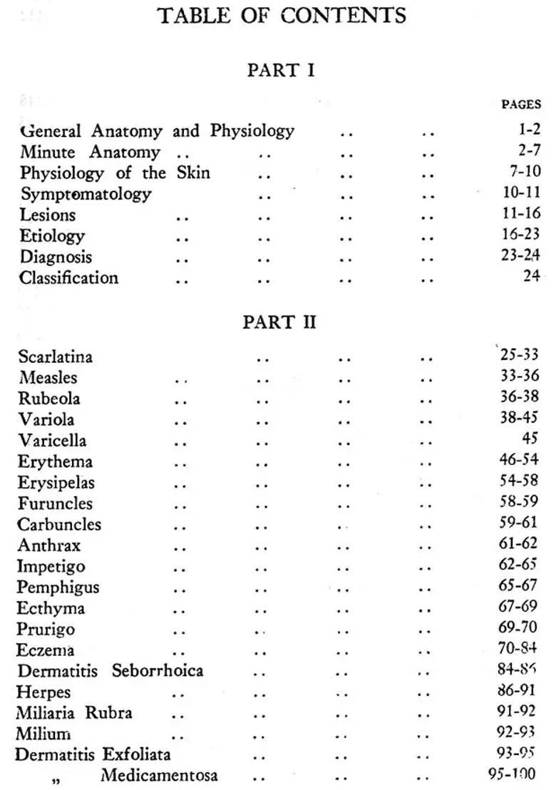 Diseases and Homoeopathy Therapeutics of the Skin - Indya