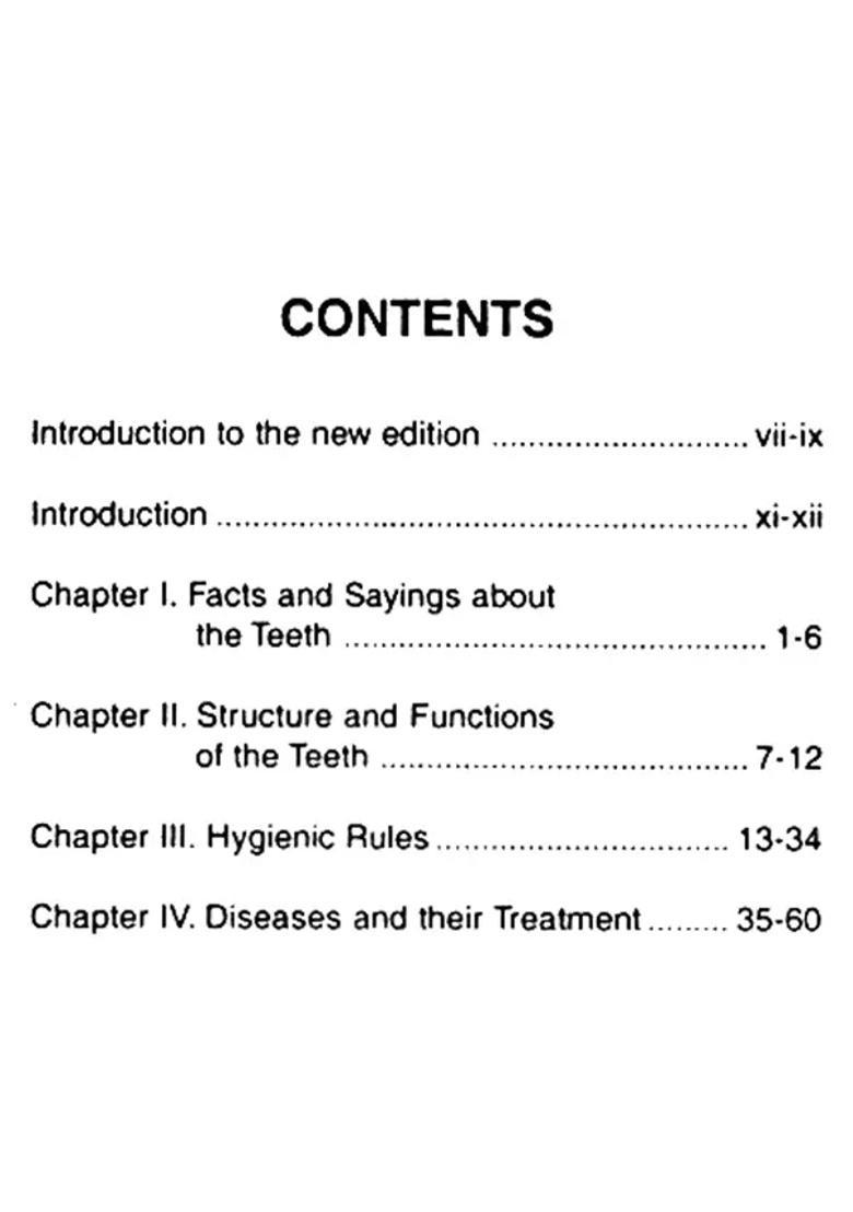 Care of the Teeth Mouth - Indya