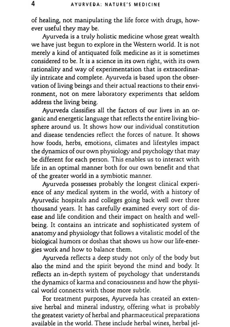 Ayurveda Natures Medicine - Indya