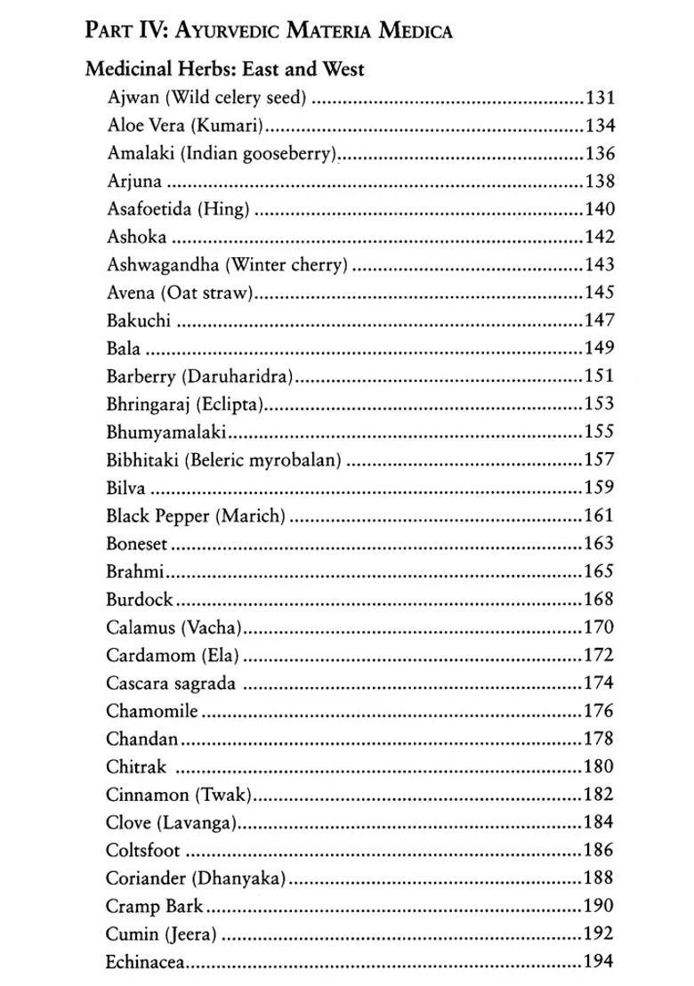 Ayurvedic Herbology East and West (A Practical Guide to Herbal Medicine) - Indya