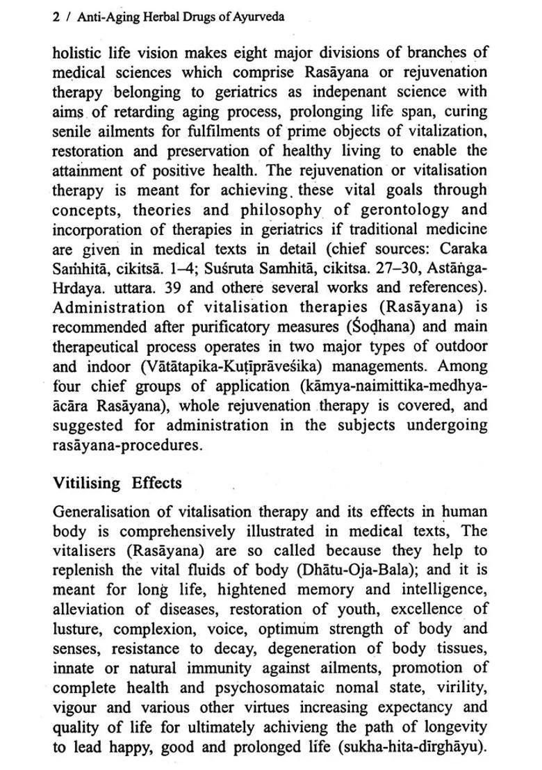 Anti - Aging Herbal Drugs of Ayurveda - Indya