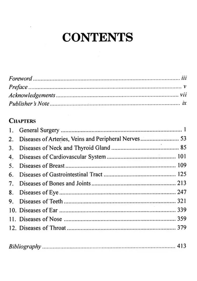 A Handbook of Surgery - Indya