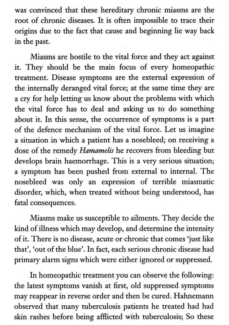 The Journey of a Disease (A Homeopathic Concept Cure and Suppression) - Indya