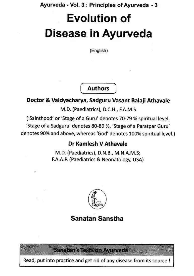 Evolution of Disease in Ayurveda (Follow for a Long and Healthy Life) - Indya